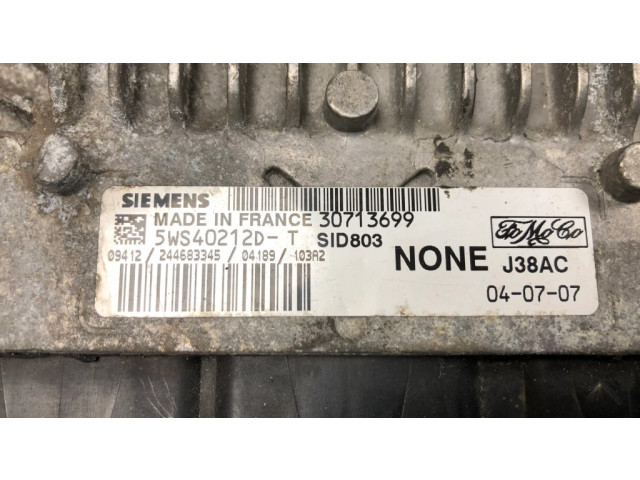 Řídící jednotka 5WS40212D, 30713699 Volvo S40 2006