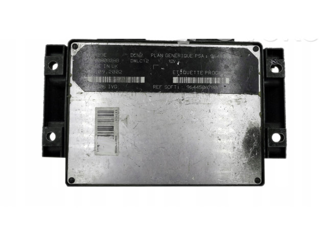 Řídící jednotka 9644506780, 9641390180   Citroen Berlingo 2002