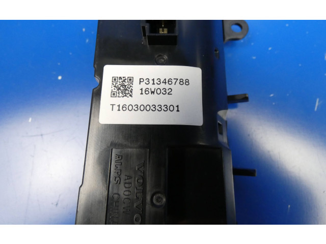Блок управления климат-контролем 31346788, 16W032   Volvo XC90