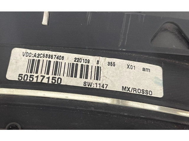 Přístrojová deska Alfa Romeo Mito 2010 A2C53357406, 50517150