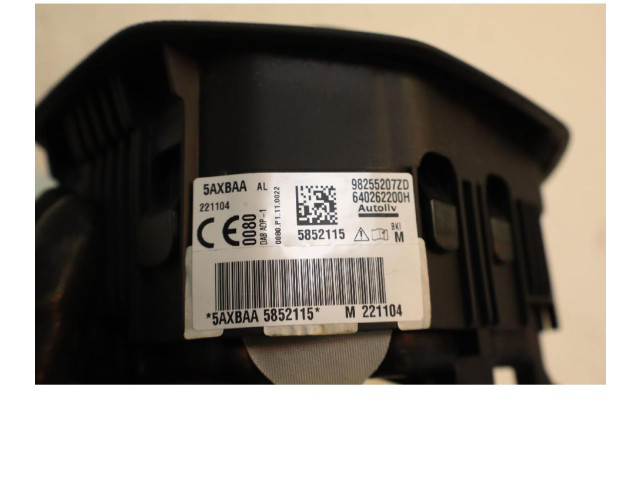 Подушка безопасности водителя 98255207ZD   Peugeot 2008 II