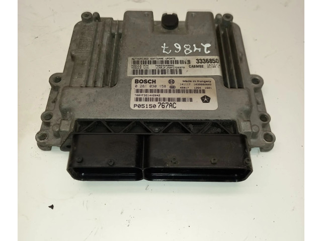 Блок управления двигателя 0281030158, 0281030158 Jeep Grand Cherokee