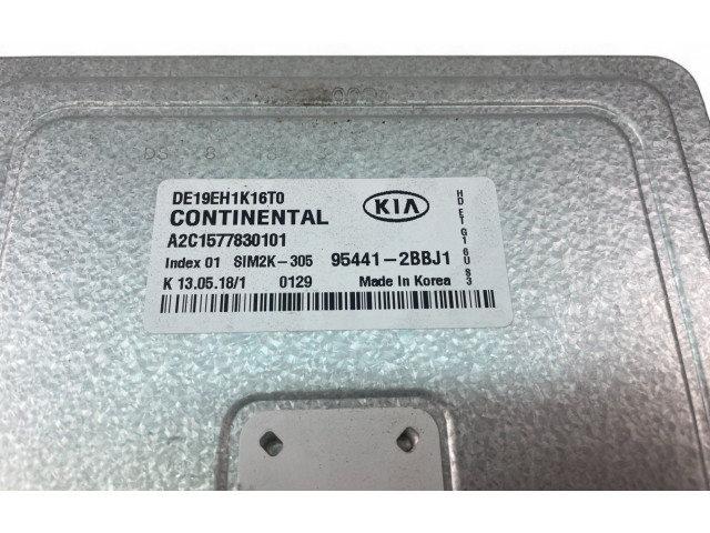 Блок управления двигателем Блок управления 954412BBJ1   KIA Niro