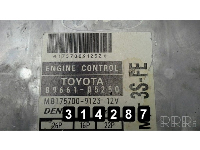Řídící jednotka 89661-05250 Toyota Avensis T220 1999
