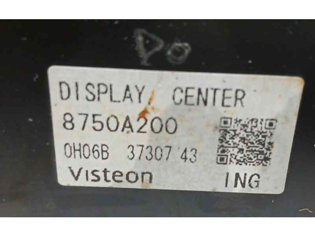 Дисплей    8750A200   Mitsubishi Montero