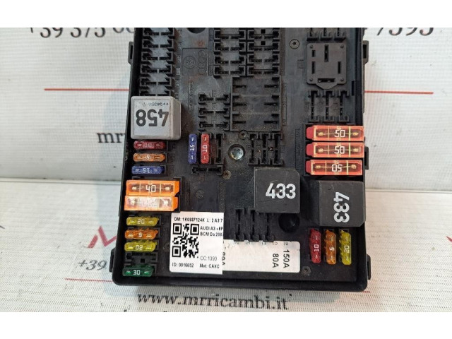 Блок управления 1K0937124K, 1K0937124K Audi A3 S3 8P