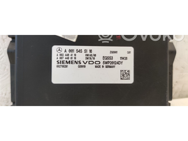 Блок управления коробкой передач A0015455116, A0034464110   Mercedes-Benz Vito Viano W639