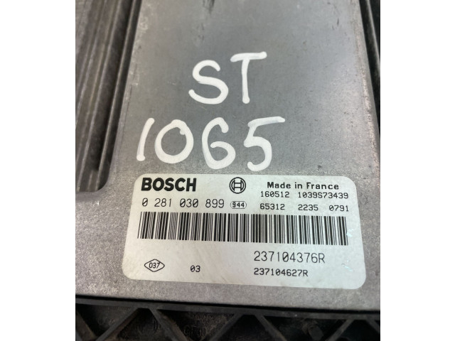 Řídící jednotka 237104376R, 0281030899 Renault Captur 2015