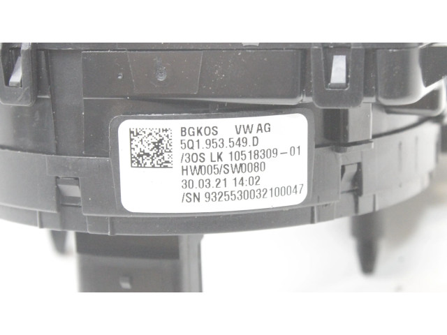 Подрулевой шлейф SRS 5Q1953549D Skoda Octavia Mk4