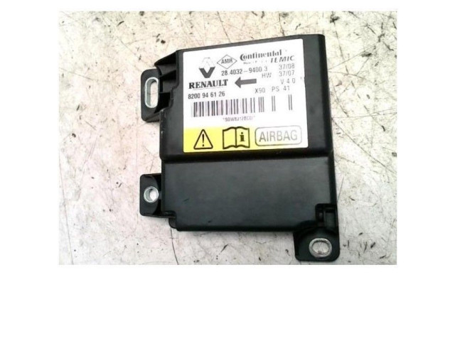 Блок подушек безопасности 8201163282, 8201163282 Dacia Logan I