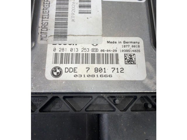 Řídící jednotka 7801712, 0281013253 BMW 5 E60 E61 2008