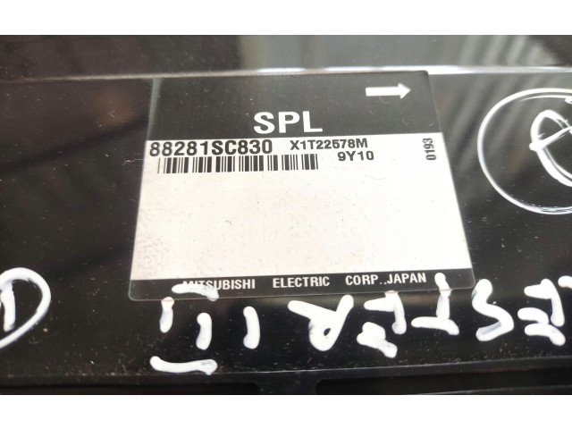 Блок комфорта 88281SC830   Subaru Forester SH   