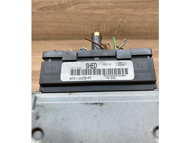 Блок управления двигателем Блок управления 96FB12A650FD, F5SB14A624AA Ford Galaxy