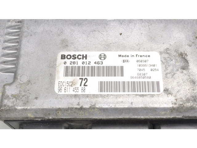 Řídící jednotka 9661145580 Peugeot 807 2006