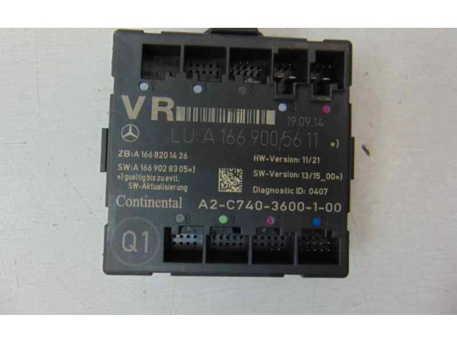 Блок управления A1669005611 Mercedes-Benz A W176