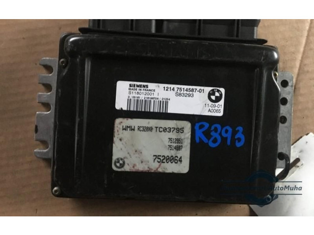 Блок управления двигателем Блок управления 1214751458701, 12147514857-01   Mini Cooper Hatch Hardtop