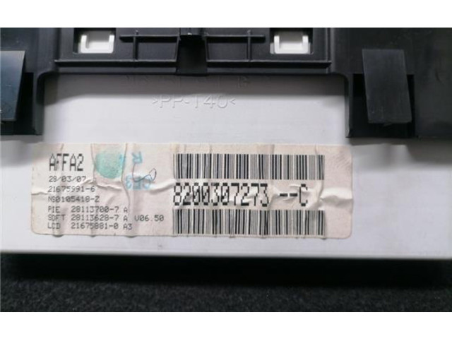 Дисплей 8200307273C, 8200307273C Renault Clio III