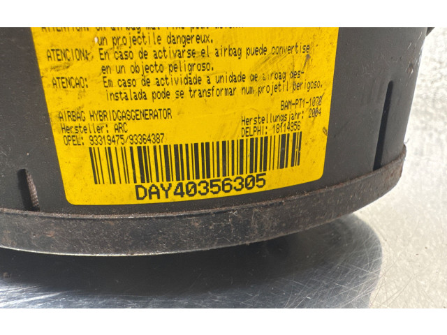 Подушка безопасности водителя 18114956, BAMPT11078 Opel Meriva A