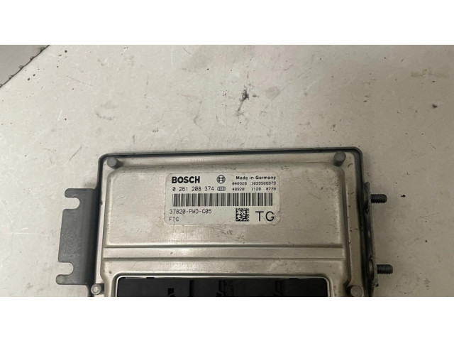 Блок управления двигателя 0261208374   Honda Jazz