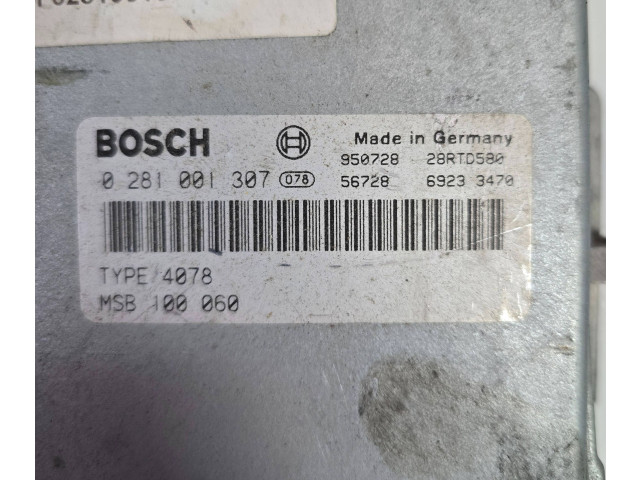 Блок управления двигателя 0281001307, MSB100060 Rover 620