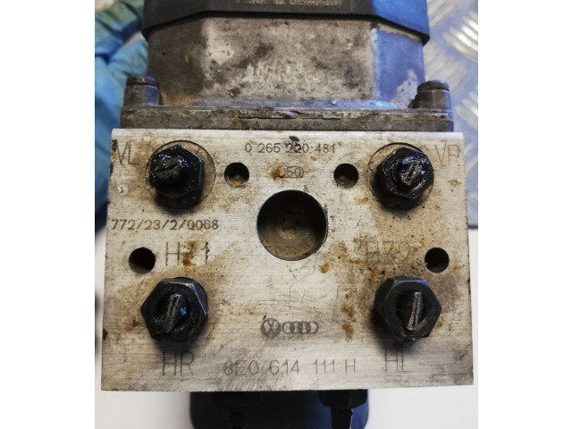 Jednotka ABS 8E0614111H, 0265220481 Audi A4 S4 B5 8D 2000