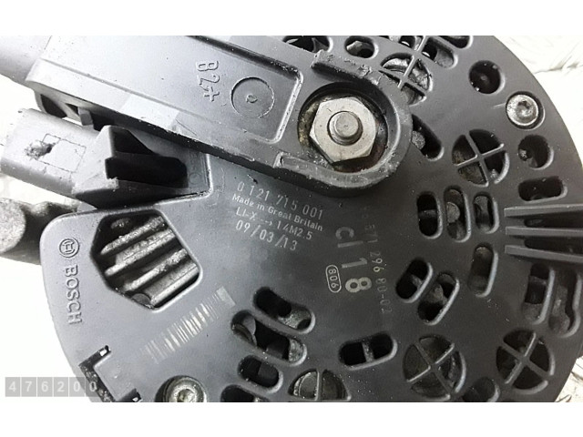 Генератор 0121715001 Peugeot 607