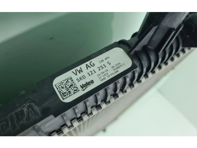 Радиатор охлаждающей жидкости 5K0121251S Skoda Yeti (5L)