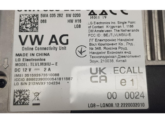 Volant Volkswagen Transporter - Caravelle T6 2015 5WA035282C, 5WA035282C