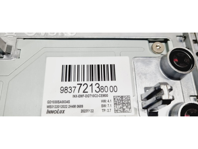 Дисплей 9837721380 Opel Mokka B