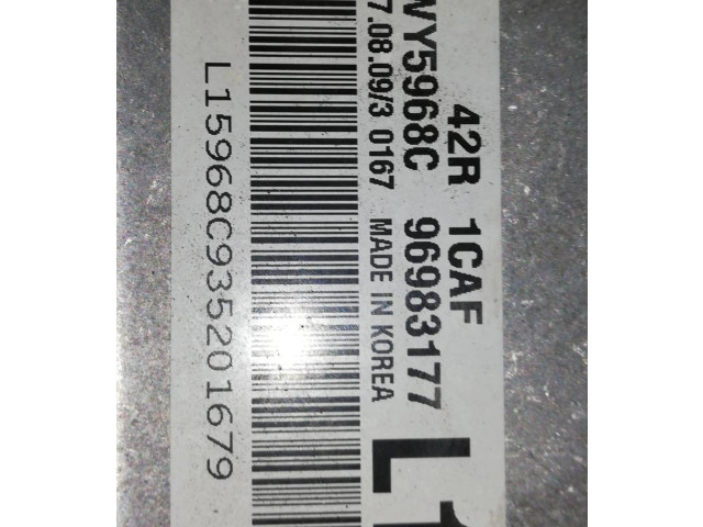 Блок управления двигателем Блок управления SLV96983177   Chevrolet Astra