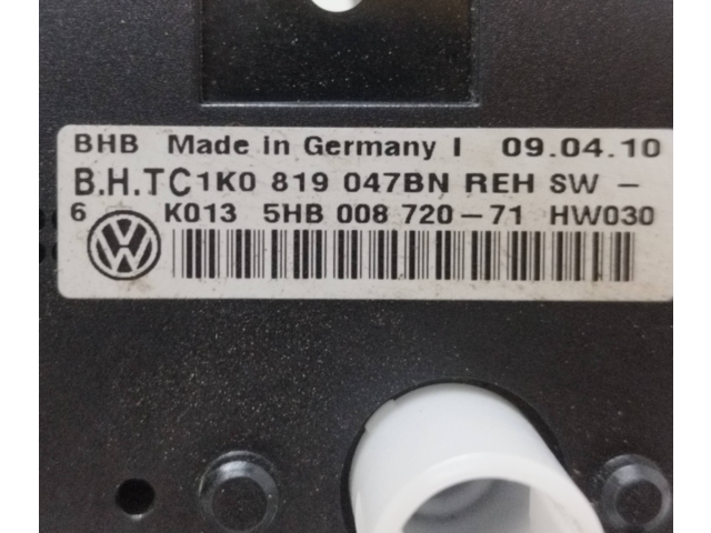 Блок управления климат-контролем 1K0819047BN, 5HB00872071 Volkswagen Caddy