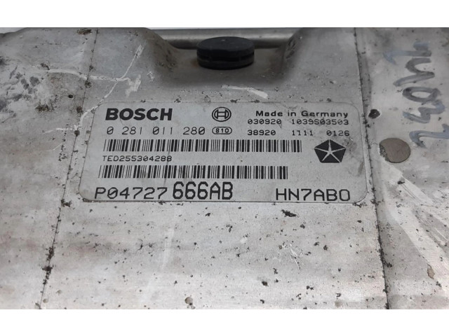 Řídící jednotka 04727665AB Chrysler Voyager