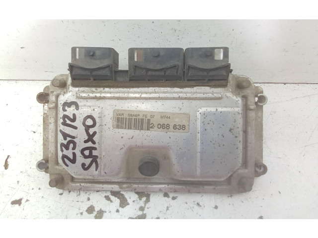 Комплект блоков управления 0261206246, 0261206246   Citroen Saxo