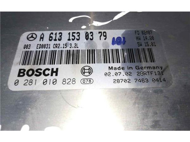 Řídící jednotka 281010828 Mercedes-Benz S W126 2002