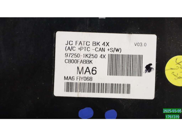 Блок управления климат-контролем 972501K2504X, 972501K2504X   Hyundai ix20