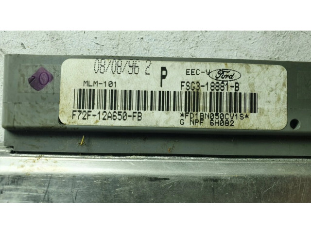 Řídící jednotka F72F12A650FB Acura ILX 2000