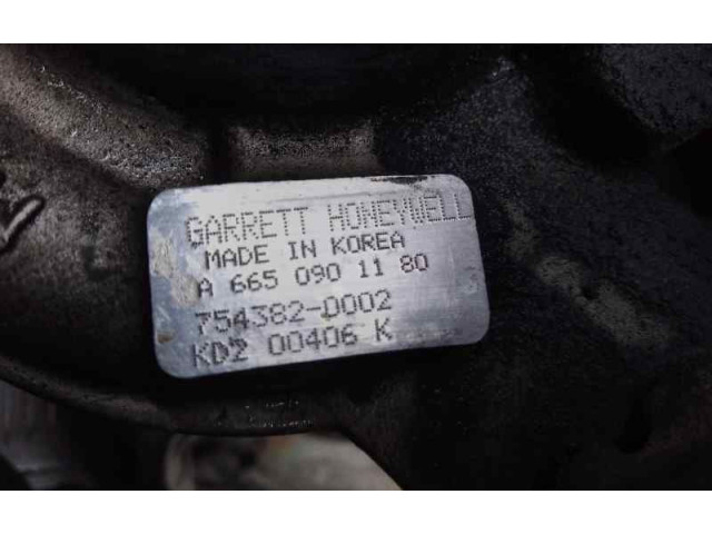 Турбина SsangYong Kyron A6650901180 для двигателя D27DT