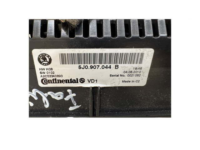 Блок управления климат-контролем 5J0907044B, A2C53340893 Skoda Fabia Mk2 (5J)