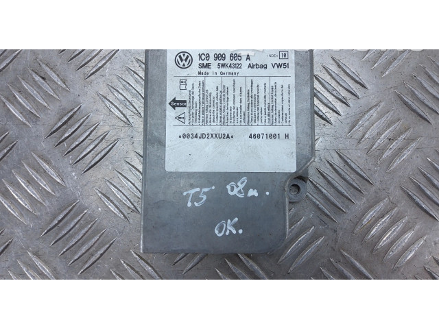 Блок подушек безопасности 1C0909605A   Volkswagen Transporter - Caravelle T5
