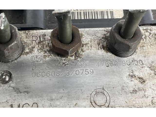 Блок АБС 0265231732, 476609U100   Nissan  Note (E11)  2006 - 2014 года