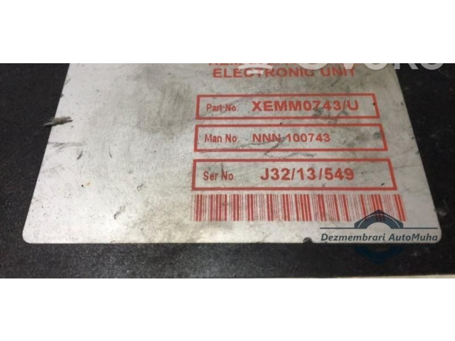 Блок управления двигателем Блок управления NNN100743, NNN100743. Rover 25