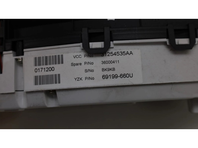 Панель приборов    Volvo V70       