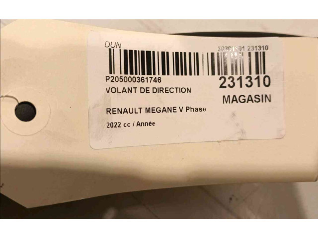 Volant Renault Megane E-Tech 2022 484003104R