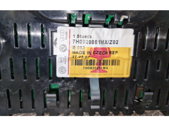 Панель приборов 7H0920851MX   Volkswagen Transporter - Caravelle T5       