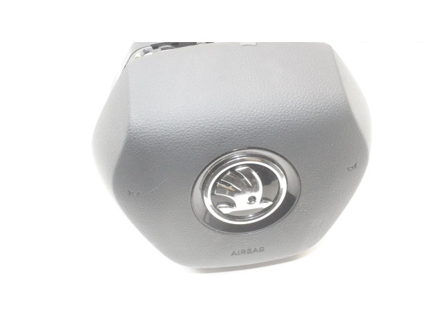 Подушка безопасности водителя 5E3880201S Skoda Octavia Mk4