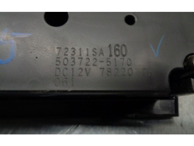 Модуль блока управления кондиционером 72311SA160, 5037225170 Subaru Forester SH