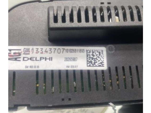 Блок управления климат-контролем Opel Meriva B