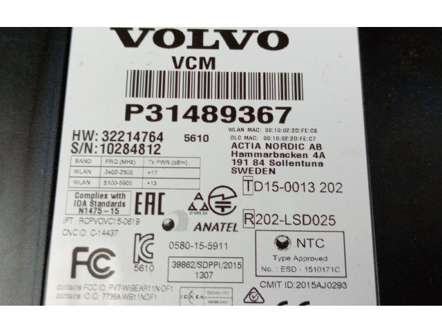 Блок управления P31489367   Volvo XC90