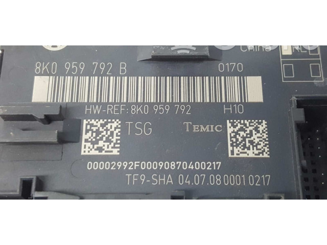 Блок комфорта 8K0959792B   Audi A4 Allroad   