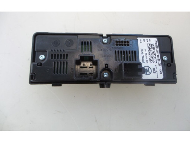 Блок управления климат-контролем 3V081907049B, 3V081907049B   Skoda Superb B8 (3V)